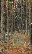 Otto Hesselbom The Forest oil painting